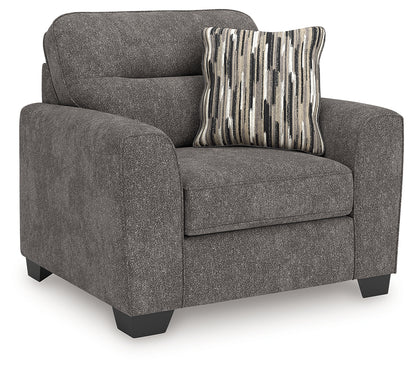 Olten Graphite Oversized Chair - 3130523