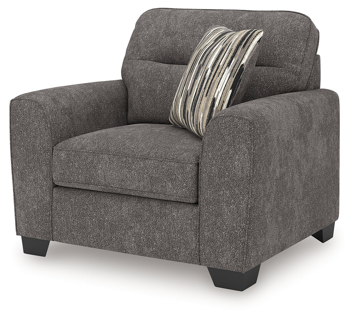 Olten Graphite Oversized Chair - 3130523