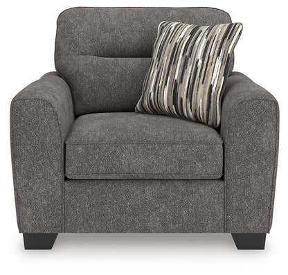 Olten Graphite Oversized Chair - 3130523