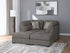 Olten Graphite Right-Arm Facing Corner Chaise - 3130517