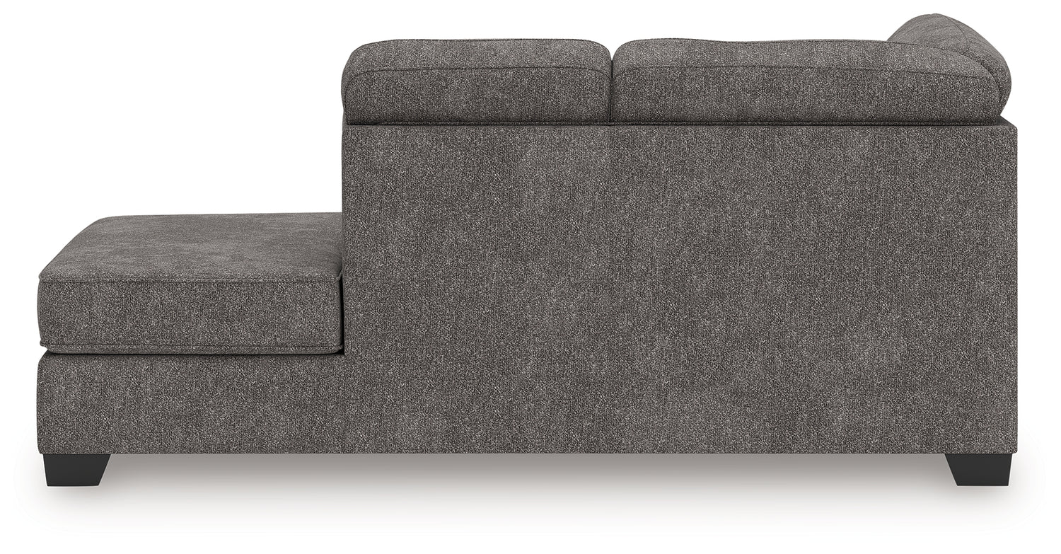 Olten Graphite Right-Arm Facing Corner Chaise - 3130517