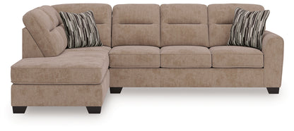 Olten Mocha 2-Piece Sectional with Chaise - 31304S1