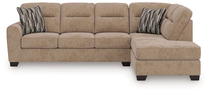 Olten Mocha 2-Piece Sectional with Chaise - 31304S2