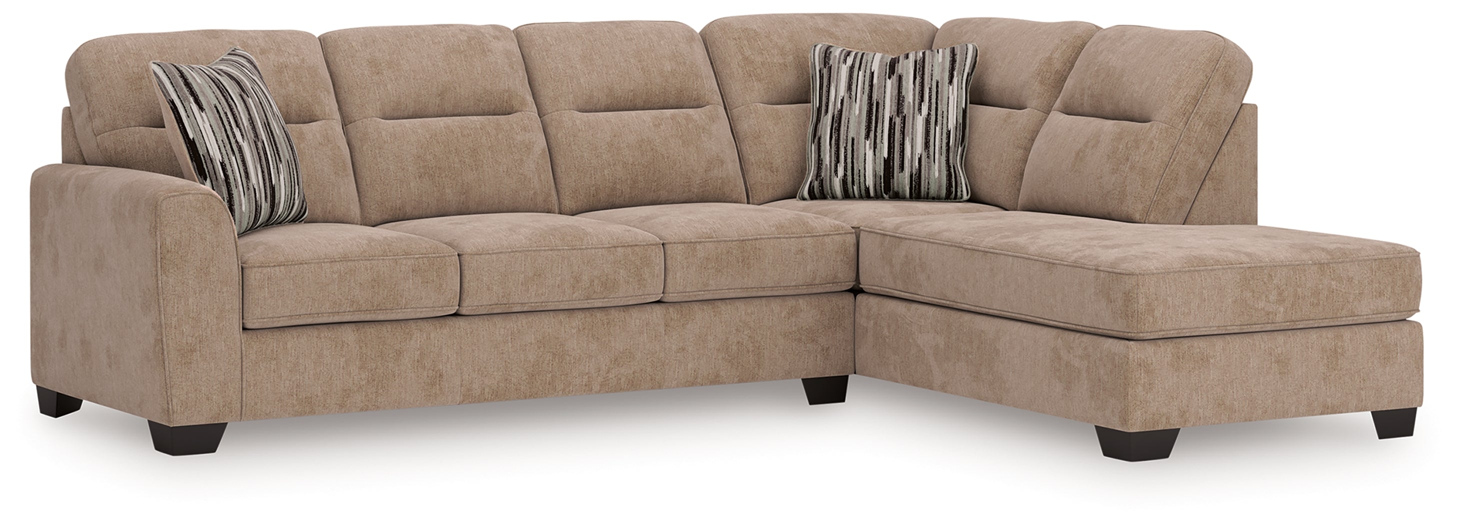 Olten Mocha 2-Piece Sectional with Chaise - 31304S2