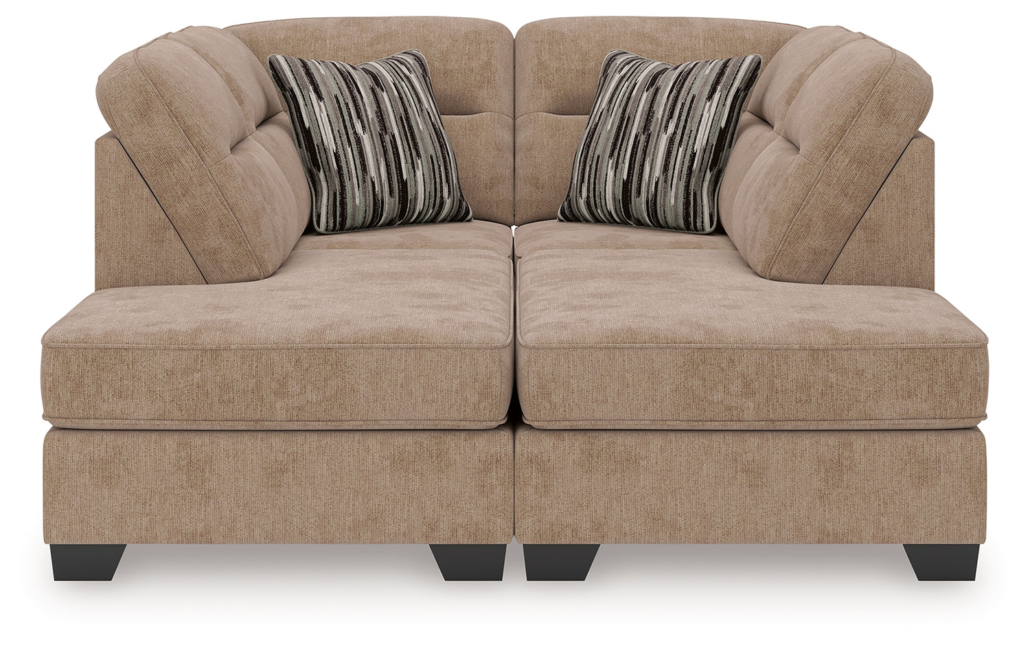 Olten Mocha 2-Piece Super Chaise - 31304S3
