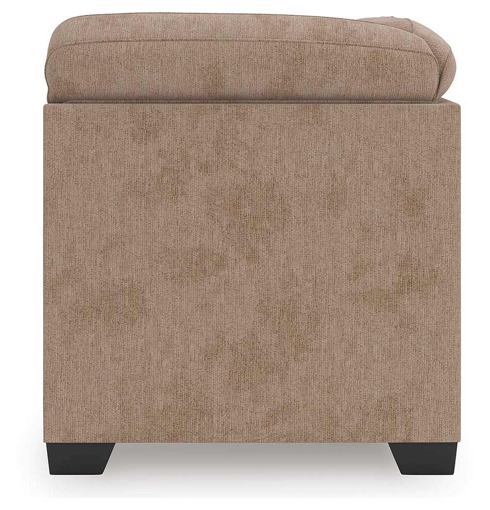 Olten Mocha Left-Arm Facing Corner Chaise - 3130416