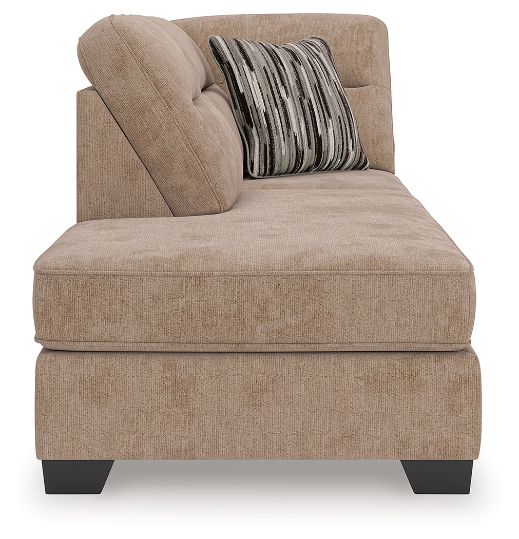 Olten Mocha Left-Arm Facing Corner Chaise - 3130416