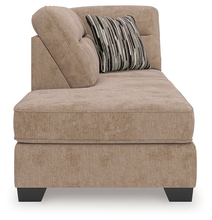 Olten Mocha Left-Arm Facing Corner Chaise - 3130416