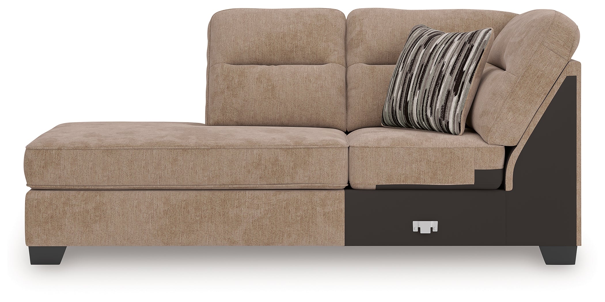 Olten Mocha Left-Arm Facing Corner Chaise - 3130416