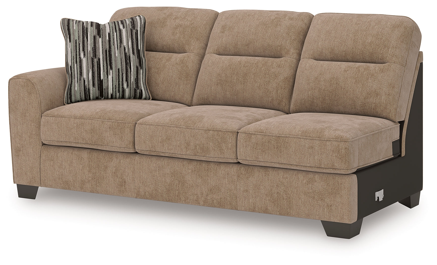 Olten Mocha Left-Arm Facing Sofa - 3130466