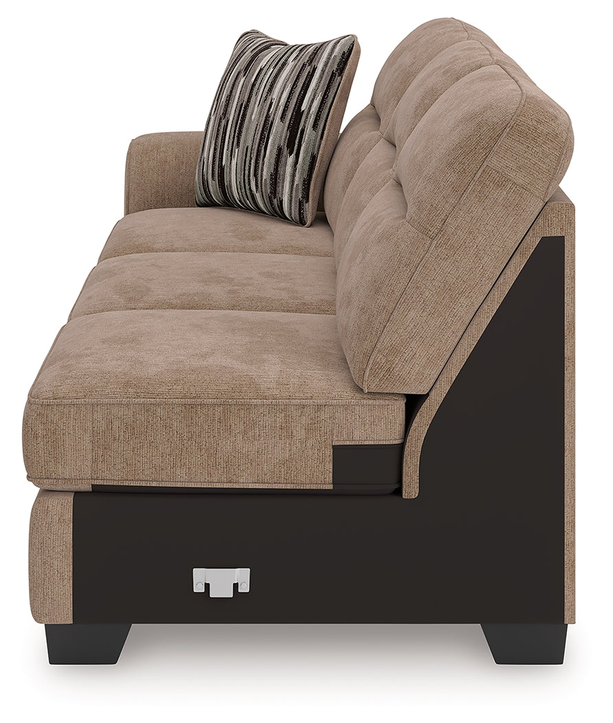 Olten Mocha Left-Arm Facing Sofa - 3130466