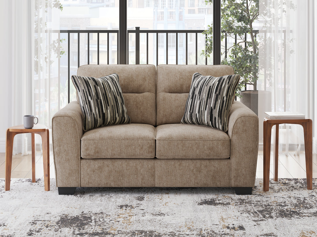 Olten Mocha Loveseat - 3130435