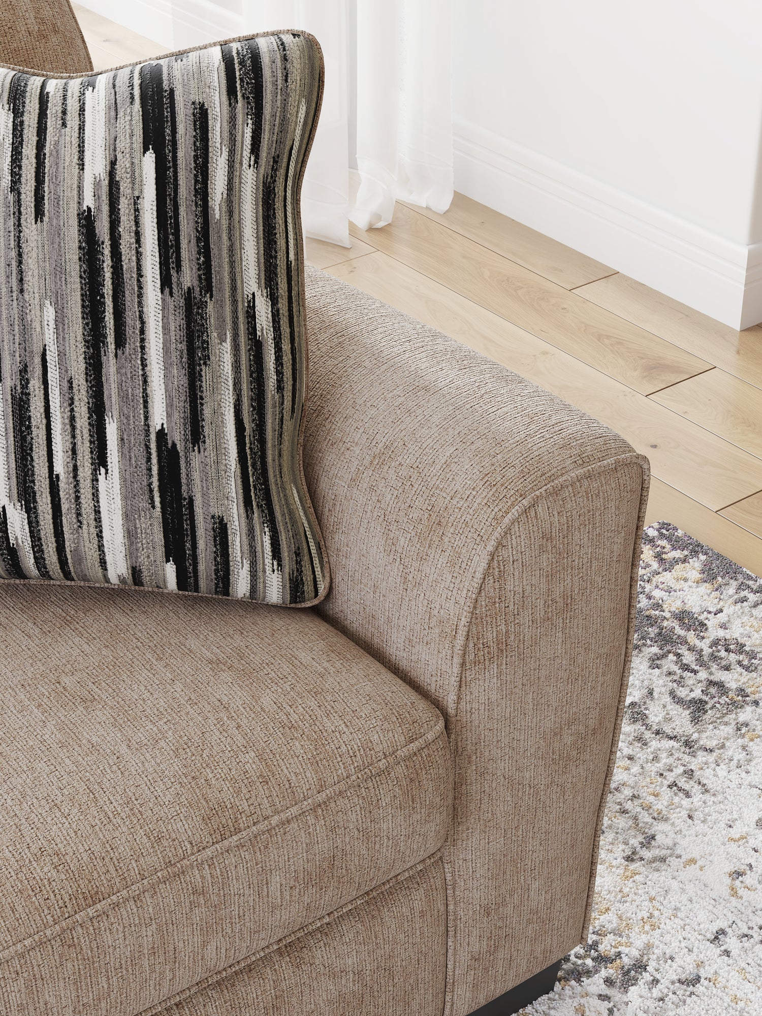 Olten Mocha Loveseat - 3130435