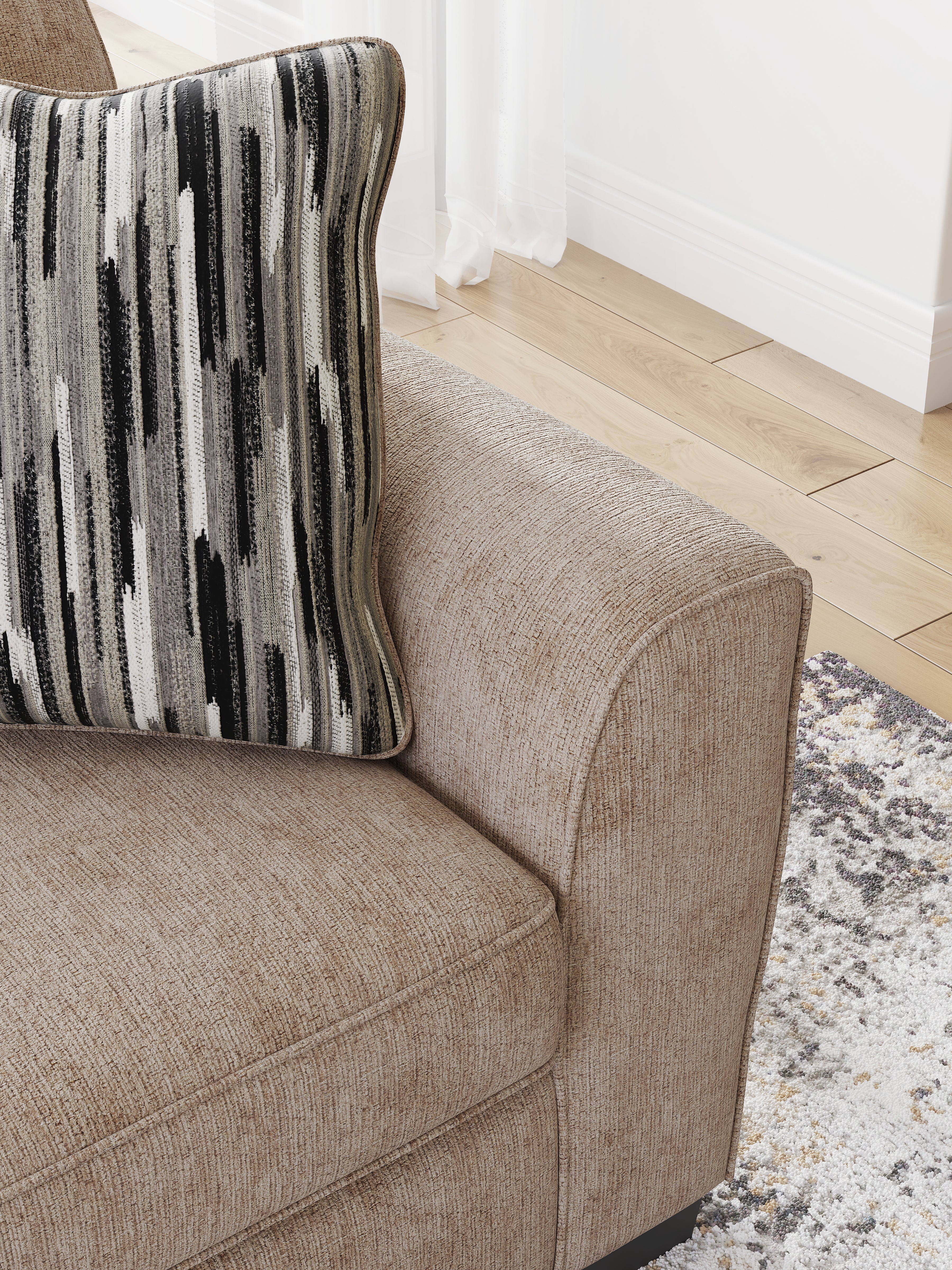 Olten Mocha Loveseat - 3130435