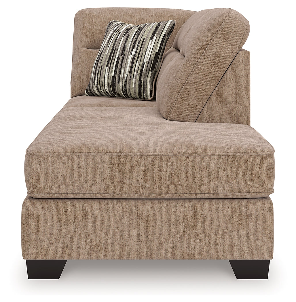 Olten Mocha Right-Arm Facing Corner Chaise - 3130417