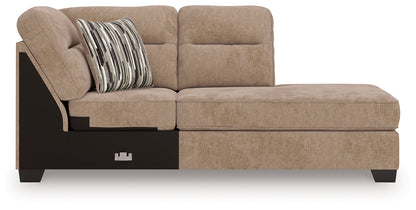Olten Mocha Right-Arm Facing Corner Chaise - 3130417