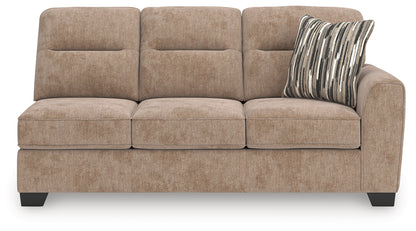 Olten Mocha Right-Arm Facing Sofa - 3130467
