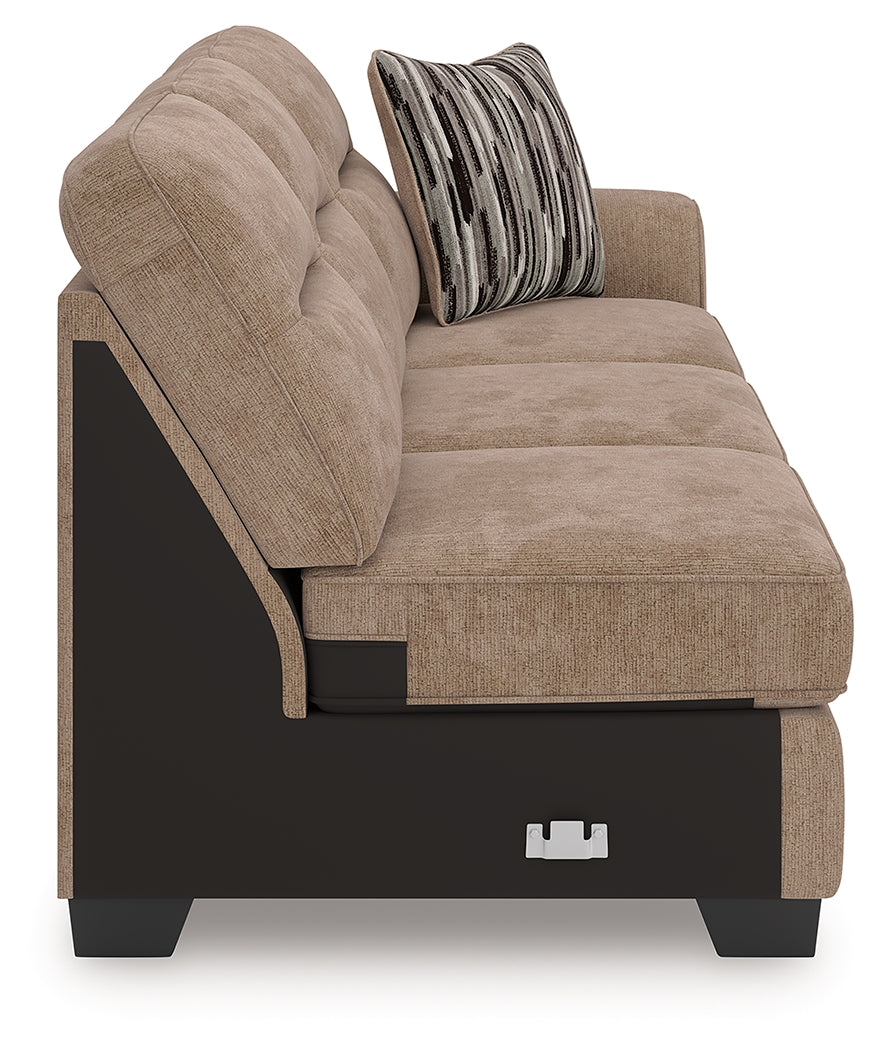 Olten Mocha Right-Arm Facing Sofa - 3130467