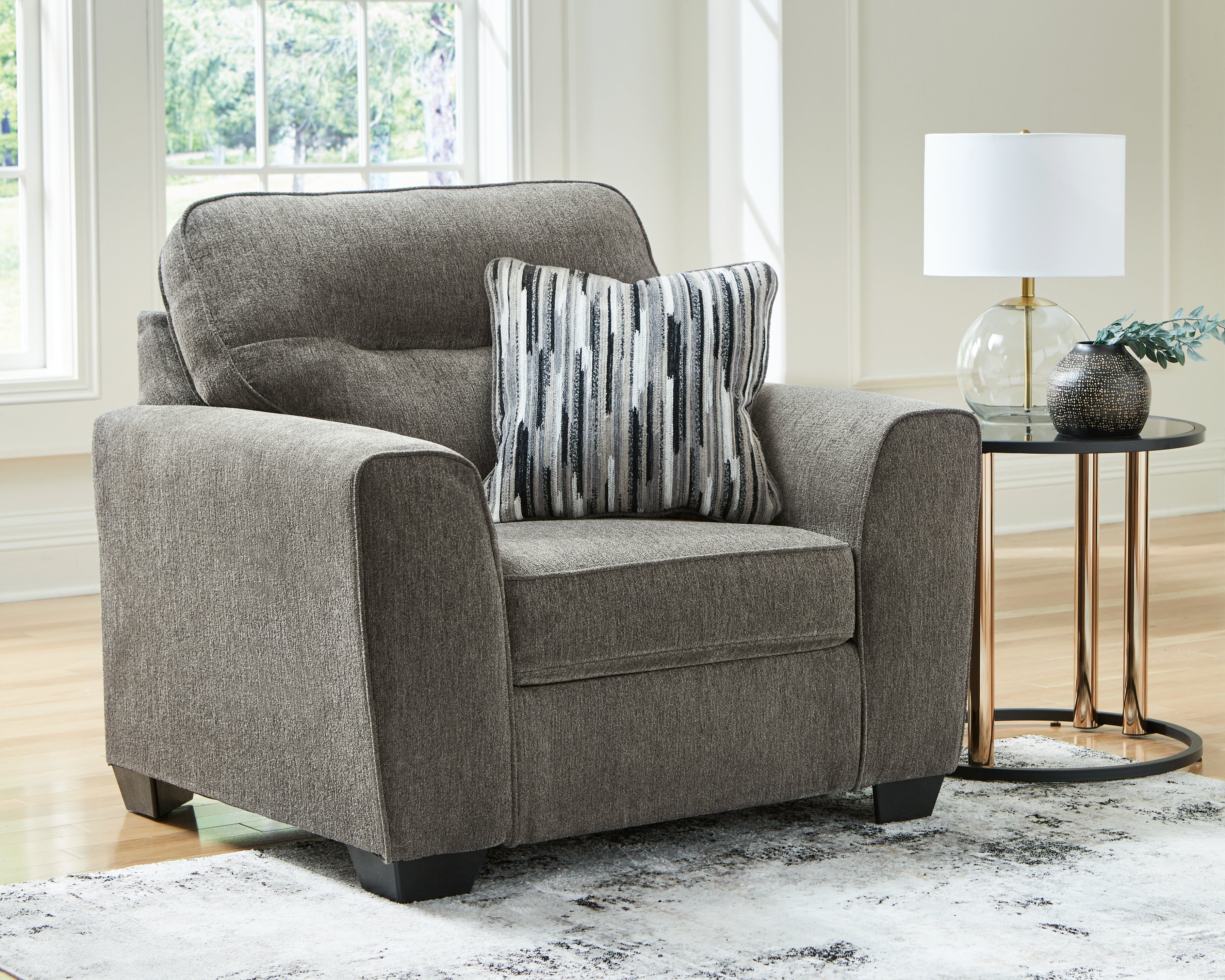 Olten Oversized Chair and Accent Ottoman - 31305U2