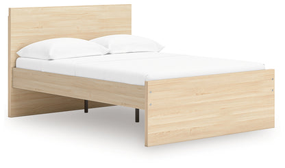 Onita Natural Full Panel Platform Bed - EB9632B5