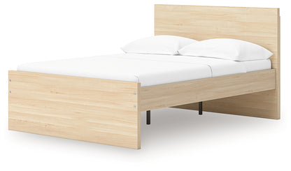 Onita Natural Full Panel Platform Bed - EB9632B5