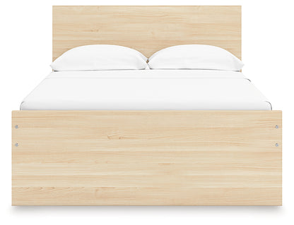 Onita Natural Full Panel Platform Bed - EB9632B5