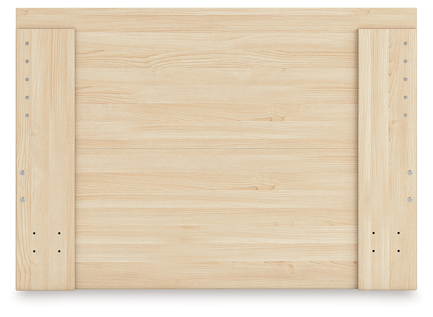 Onita Natural Full Panel Platform Bed with 1 Side Storage - EB9632B11