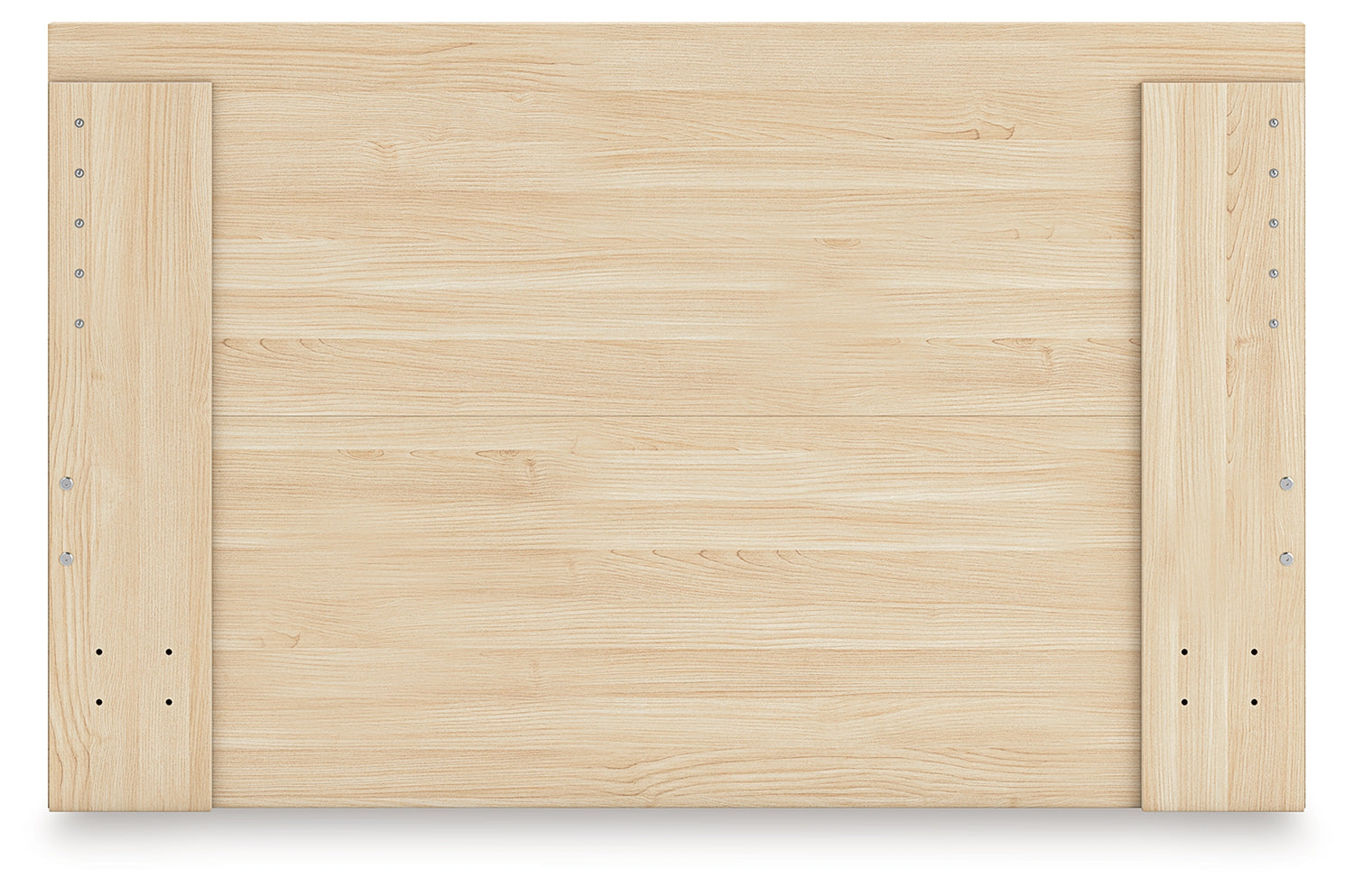 Onita Natural Full Panel Platform Bed with 2 Side Storage - EB9632B17