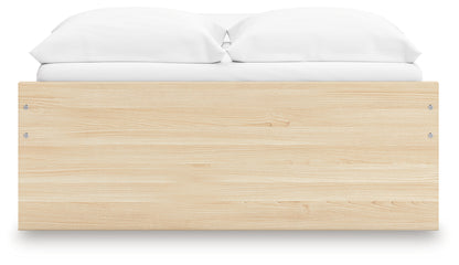 Onita Natural Full Platform Bed - EB9632B2