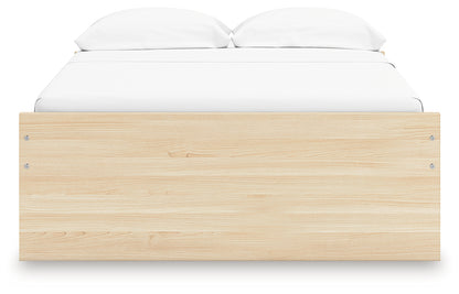Onita Natural Full Platform Bed - EB9632B2