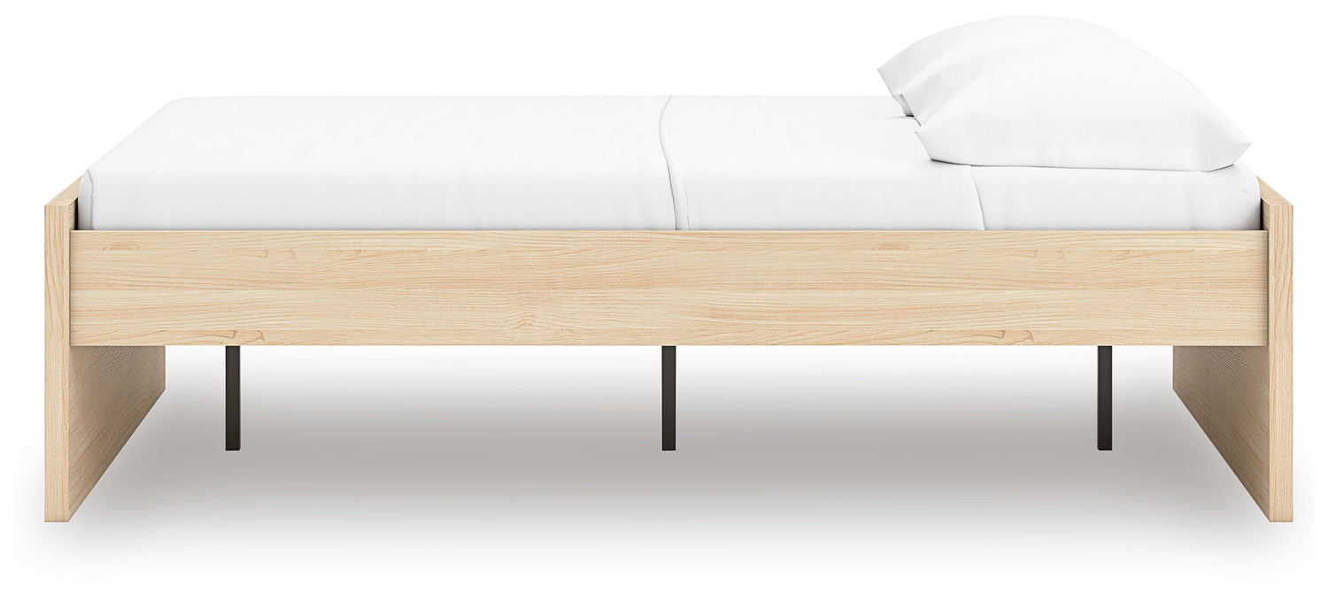 Onita Natural Full Platform Bed - EB9632B2