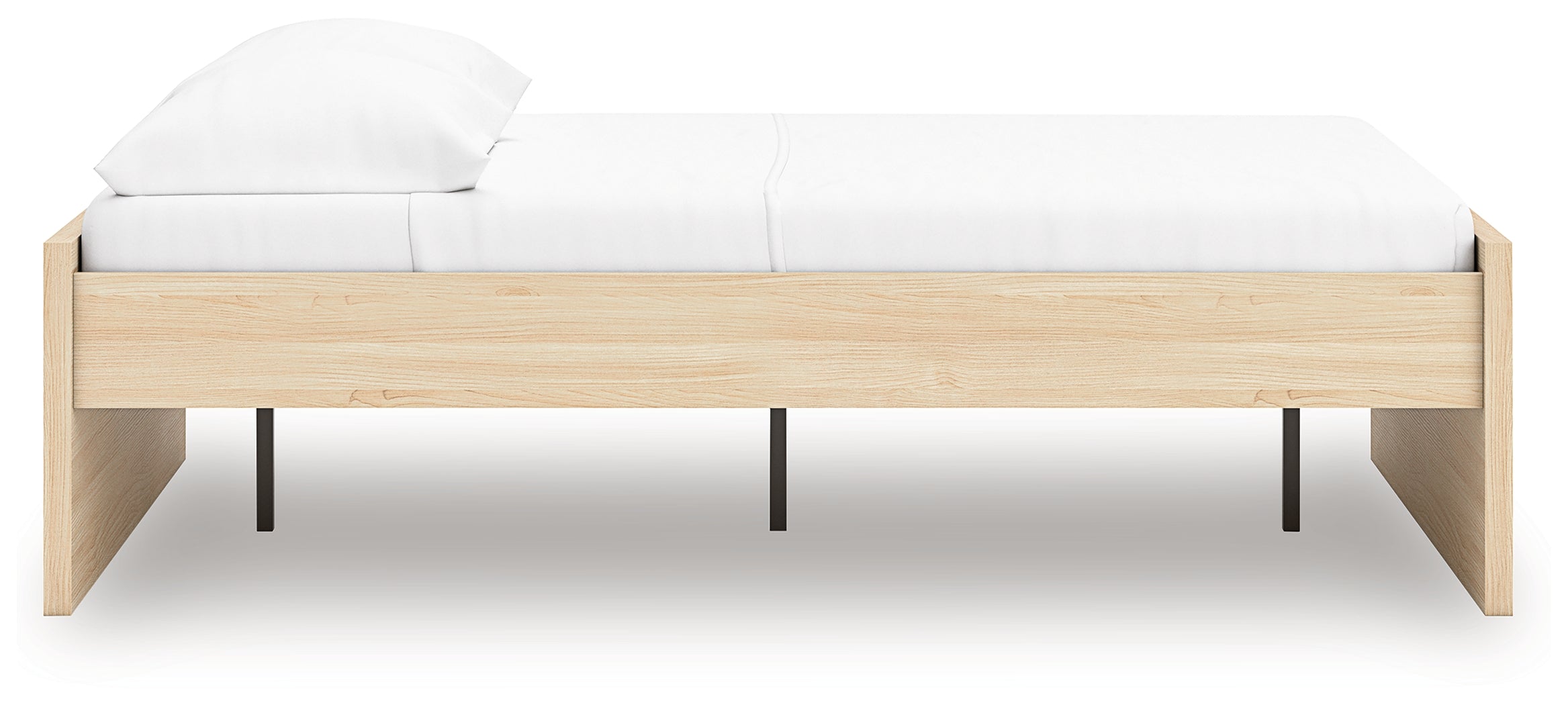Onita Natural Full Platform Bed - EB9632B2