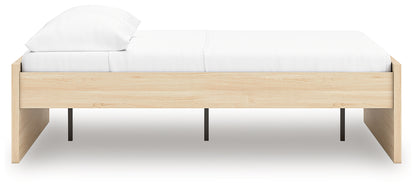 Onita Natural Full Platform Bed - EB9632B2