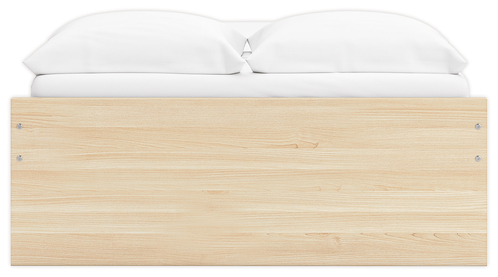 Onita Natural Full Platform Bed with 1 Side Storage - EB9632B8