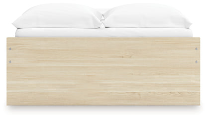 Onita Natural Full Platform Bed with 2 Side Storage - EB9632B14
