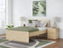 Onita Natural King Panel Platform Bed - EB9632B22