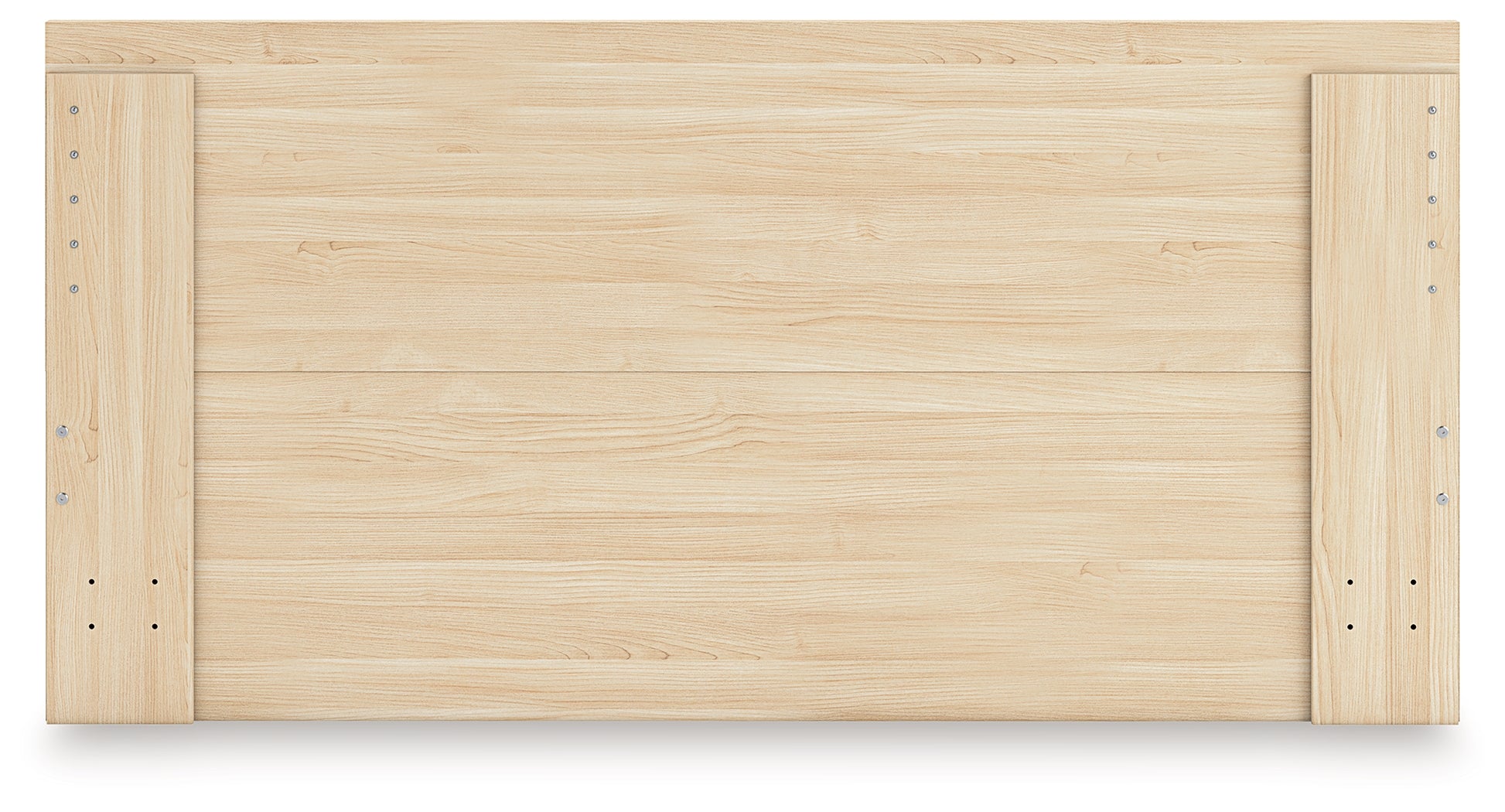 Onita Natural King Panel Platform Bed with Storage - EB9632B23
