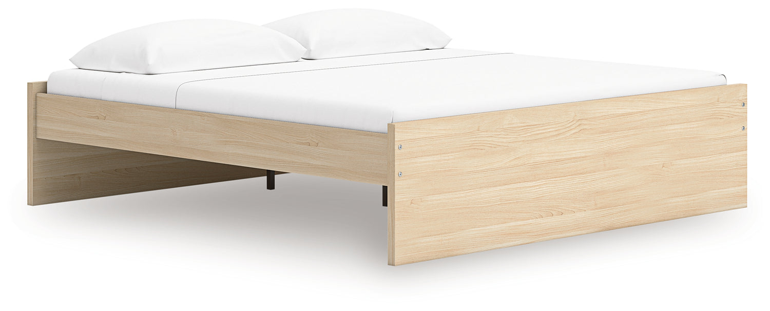 Onita Natural King Platform Bed - EB9632B19