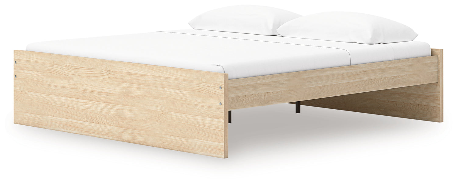Onita Natural King Platform Bed - EB9632B19
