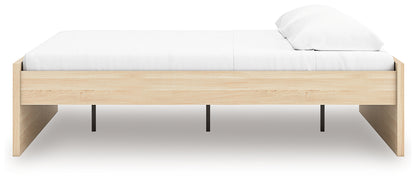 Onita Natural King Platform Bed - EB9632B19