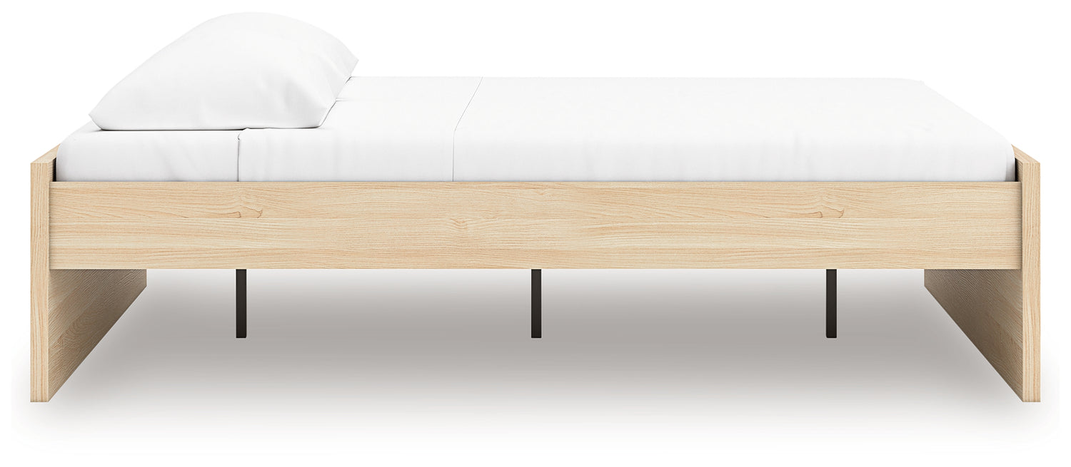 Onita Natural King Platform Bed - EB9632B19