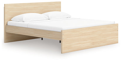 Onita Natural Queen Panel Platform Bed - EB9632B6