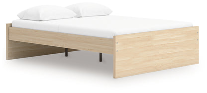 Onita Natural Queen Platform Bed - EB9632B3