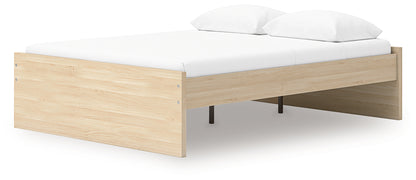 Onita Natural Queen Platform Bed - EB9632B3