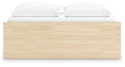 Onita Natural Queen Platform Bed - EB9632B3