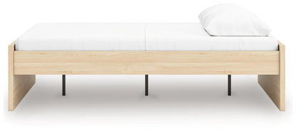 Onita Natural Queen Platform Bed - EB9632B3