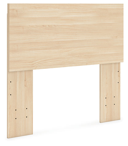 Onita Natural Twin Panel Headboard - EB9632-253
