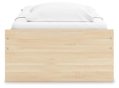 Onita Natural Twin Platform Bed - EB9632B1