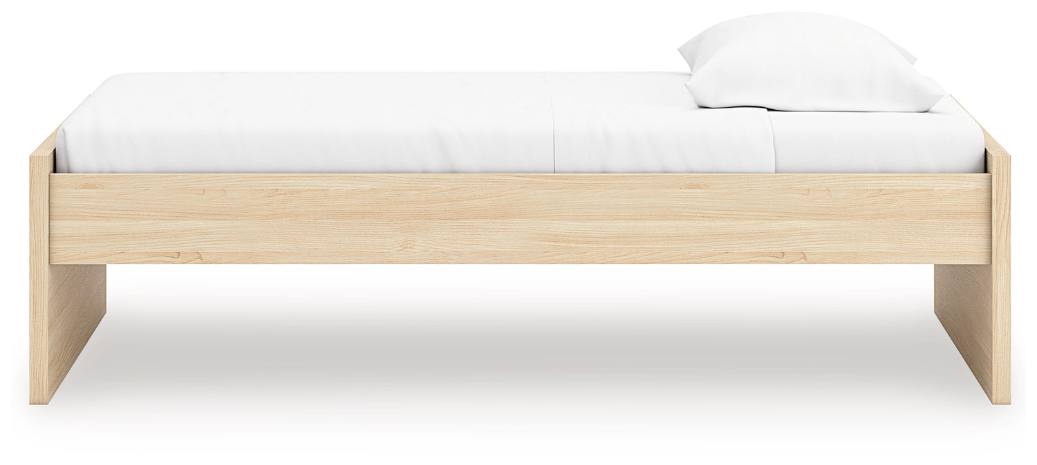 Onita Natural Twin Platform Bed - EB9632B1