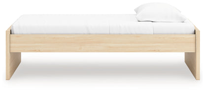 Onita Natural Twin Platform Bed - EB9632B1